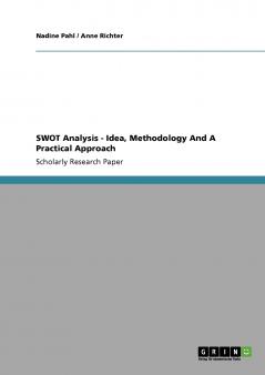 SWOT Analysis. Idea Methodology And A Practical Approach.
