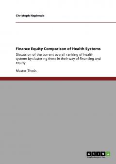 Finance Equity Comparison of Health Systems