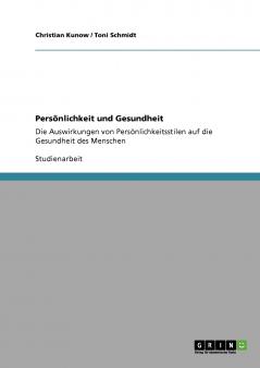 Pers��nlichkeit und Gesundheit