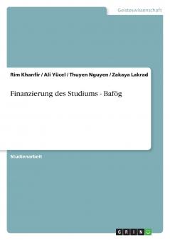 Finanzierung des Studiums - Baf��g