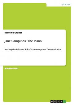 Jane Campions 'The Piano'