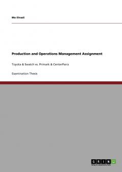 Production and Operations Management Assignment