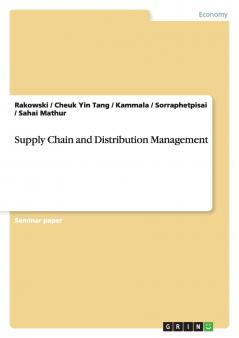 Supply Chain and Distribution Management