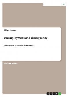Unemployment and delinquency