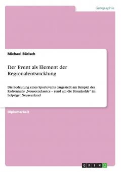 Der Event als Element der Regionalentwicklung