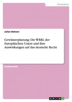 Gewässerplanung