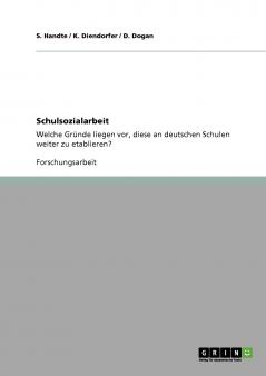 Schulsozialarbeit
