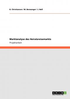 Marktanalyse des Heiratsreisemarkts