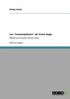 Les Contemplations de Victor Hugo