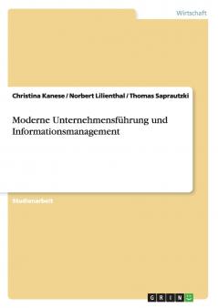 Moderne Unternehmensführung und Informationsmanagement