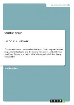 Liebe als Passion