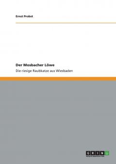 Der Mosbacher Löwe