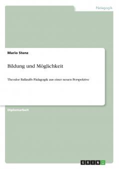 Bildung und M��glichkeit