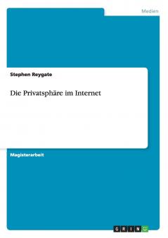 Die Privatsphäre im Internet