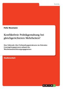 Konfliktfreie Politikgestaltung bei gleichgerichteten Mehrheiten?