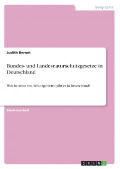 Bundes- und Landesnaturschutzgesetze in Deutschland