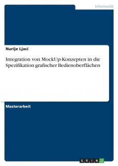 Integration von MockUp-Konzepten in die Spezifikation grafischer Bedienoberflächen