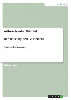 Behinderung und Geschlecht