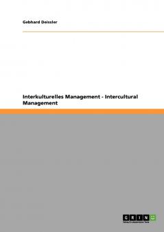 Interkulturelles Management - Intercultural Management