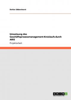 Umsetzung des Geschäftsprozessmanagement-Kreislaufs durch ARIS