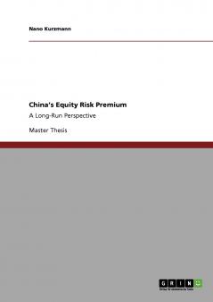 China's Equity Risk Premium