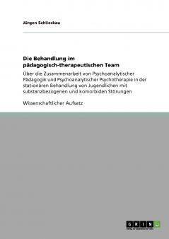 Die Behandlung im pädagogisch-therapeutischen Team