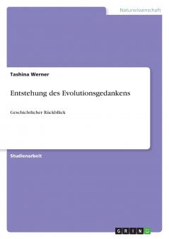 Entstehung des Evolutionsgedankens