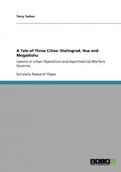A Tale of Three Cities