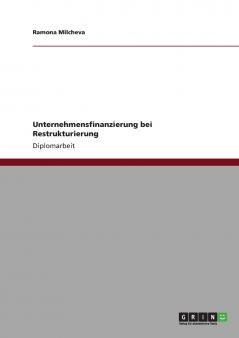 Unternehmensfinanzierung bei Restrukturierung