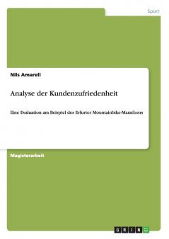Analyse der Kundenzufriedenheit