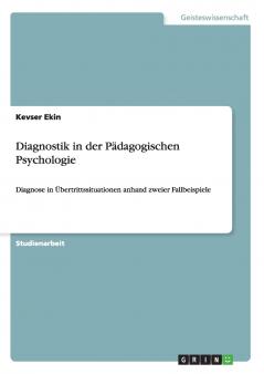 Diagnostik in der Pädagogischen Psychologie