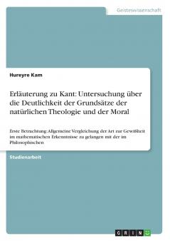 Erläuterung zu Kant