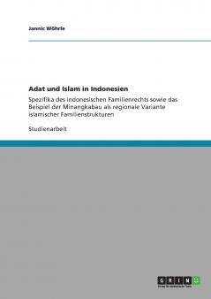 Adat und Islam in Indonesien