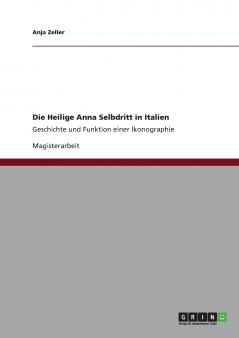 Die Heilige Anna Selbdritt in Italien