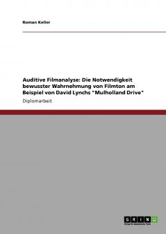 Auditive Filmanalyse