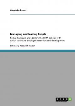 Managing and leading People