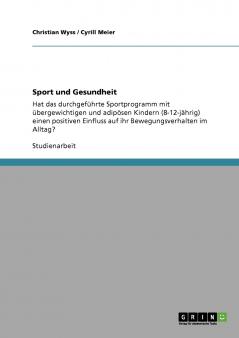 Sport und Gesundheit