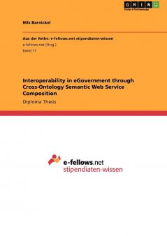 Interoperability in eGovernment through Cross-Ontology Semantic Web Service Composition