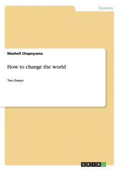 How to change the world