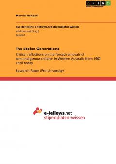The Stolen Generations