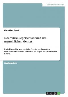 Neuronale Repräsentationen des menschlichen Geistes