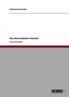 Das Bertrandsche Postulat