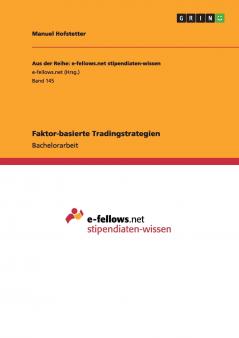 Faktor-basierte Tradingstrategien