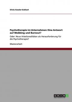 Psychotherapie im Unternehmen