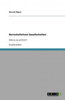 Herrschaftsfreie Gesellschaften