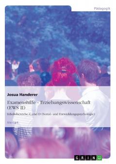Examenshilfe - Erziehungswissenschaft (EWS II)