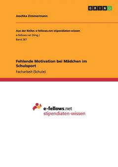 Fehlende Motivation bei Mädchen im Schulsport