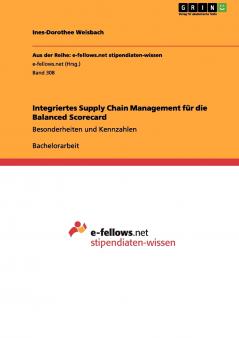 Integriertes Supply Chain Management für die Balanced Scorecard