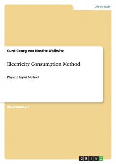 Electricity Consumption Method