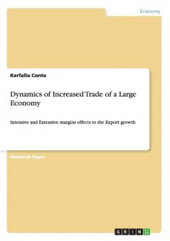Dynamics of Increased Trade of a Large Economy